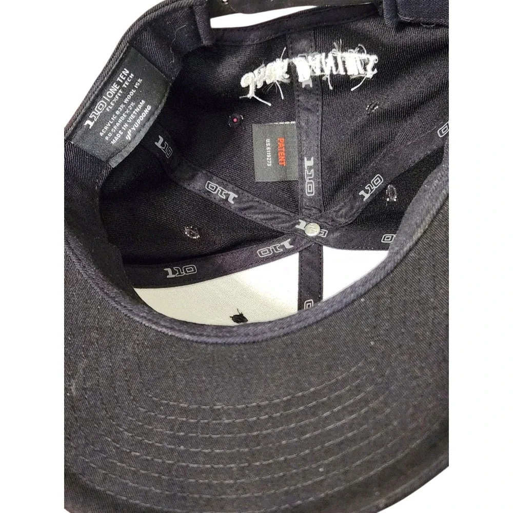 Jack Daniels Indian Motorcycle Colorado Flag Snapback‎ Hat Yupoong 110 Black Cap